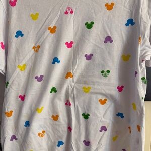 Women's Mickey Mouse Short Sleeve Graphic T-Shirt (Juniors') - White XXL